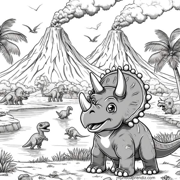 Dinosaurios en la Prehistoria