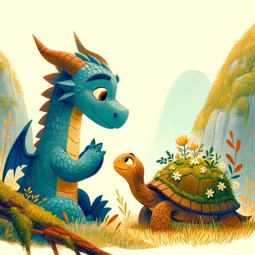 El dragón con tortuga
