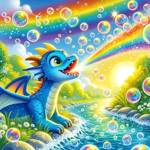 El dragón feliz