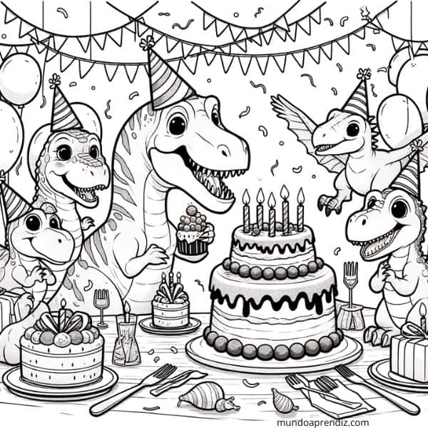 Fiesta de Dinosaurios