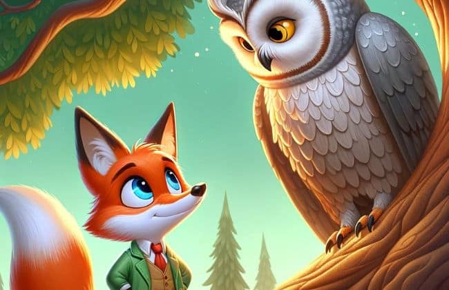 La Astuta Zorra y el Sabio Búho
