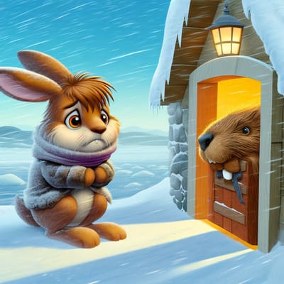 La Liebre con frio