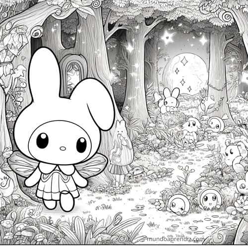 My Melody en el bosque mágico