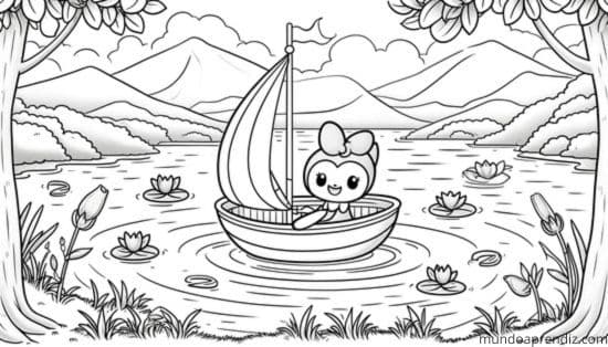 My Melody navegando