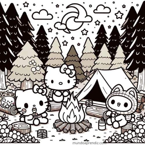Noche de campamento