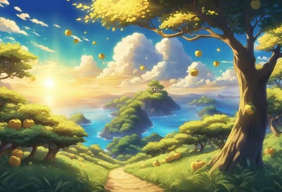 isla de manzanas doradas