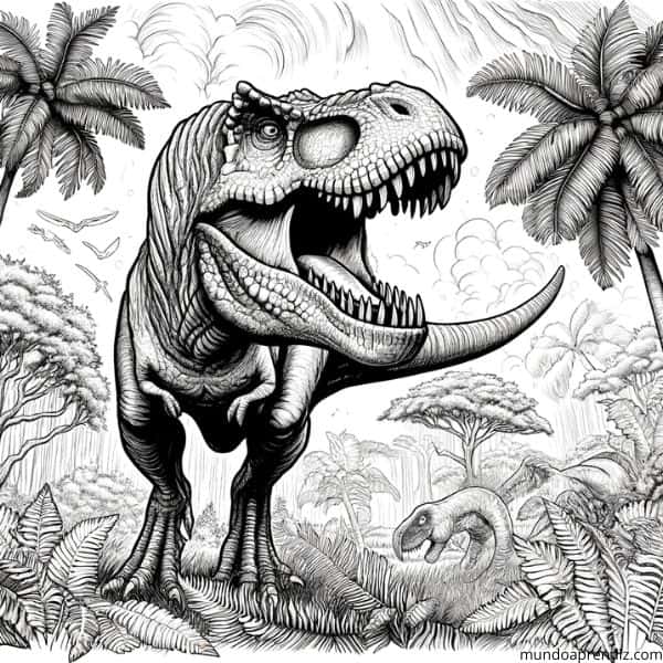 rugiendo en la selva