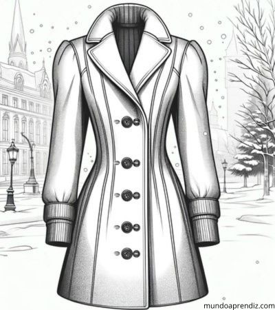 abrigo largo aesthetic de invierno
