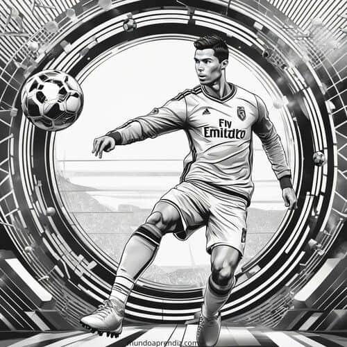 cristiano grabación de un anuncio comercial