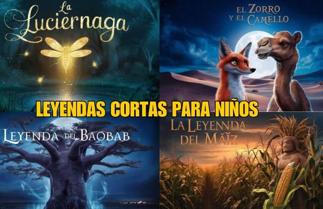 Leyendas Cortas para Niños
