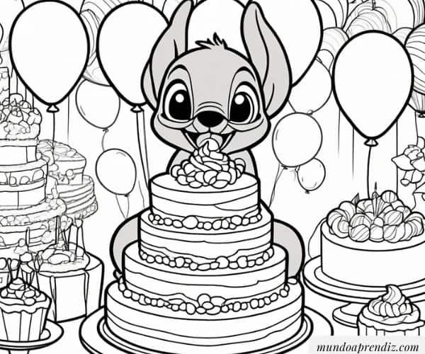 Stitch cumpleaños