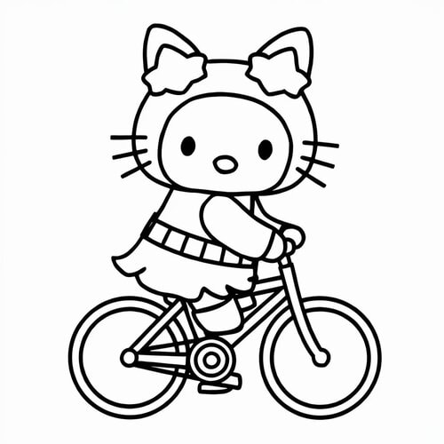 melody dibujos kuromi para colorear