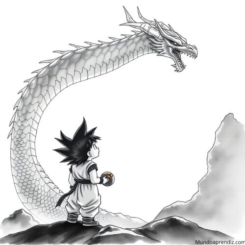 Goku y Shenlong
