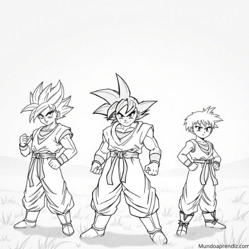 goku y sus amigos