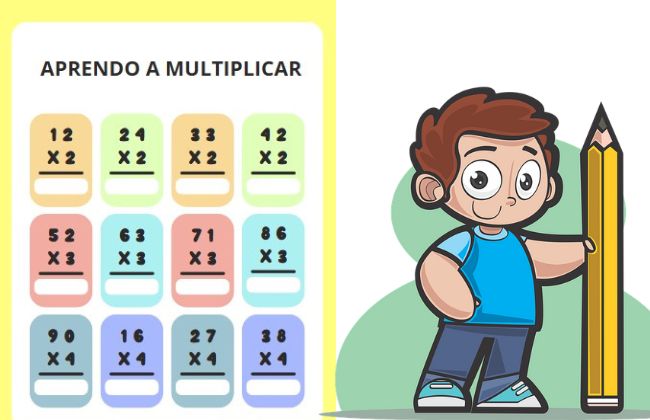 la tabla de multiplicar