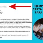 carta formal para niños