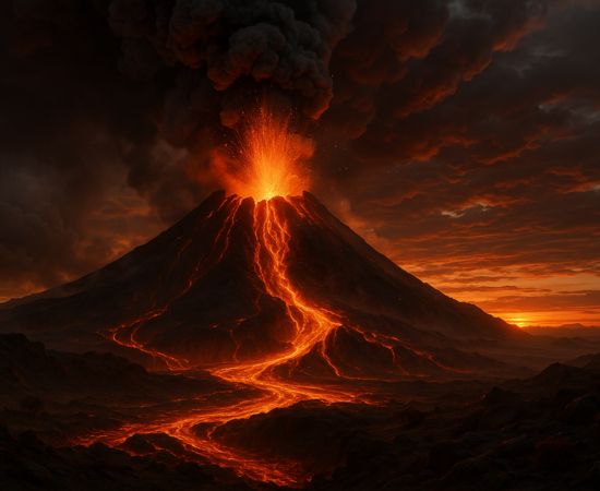 cómo se forman los volcanes