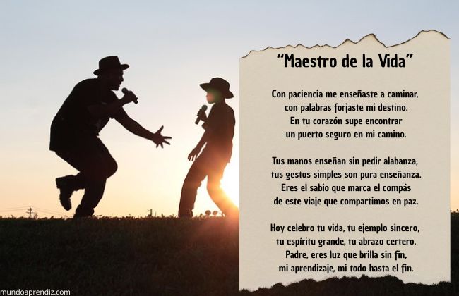 poemas para el día del padre largos