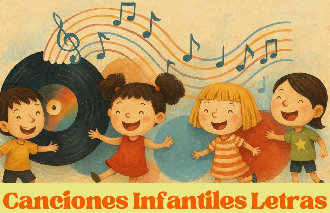 Canciones Infantiles Cortas con letras para Cantar y Aprender