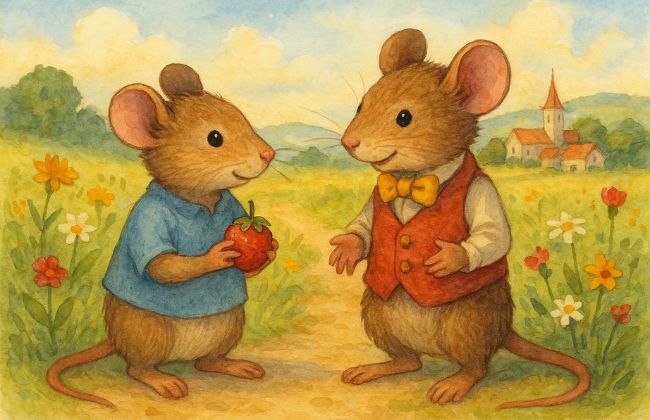 ratón de campo y el ratón de ciudad