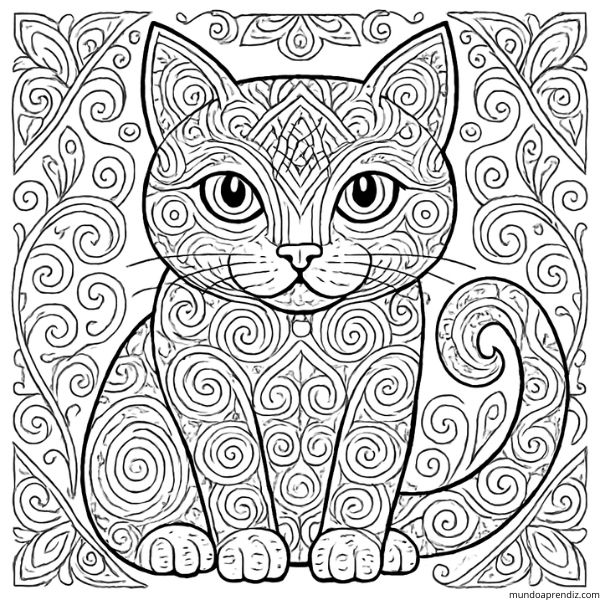 Mandala de Gato