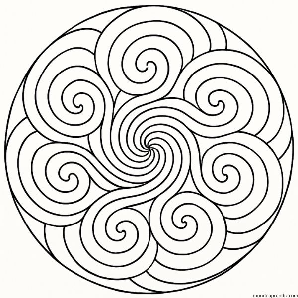 Mandalas de Espirales
