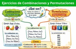 Ejercicios de Combinaciones y Permutaciones