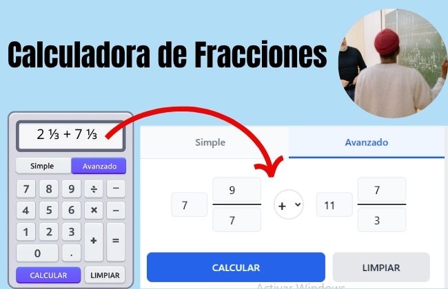 calculadora de fracciones