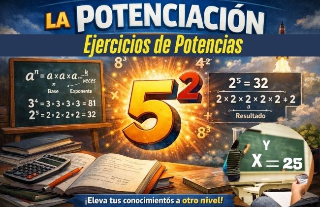 30 Ejercicios de Potencias: Problemas Resueltos y Explicados